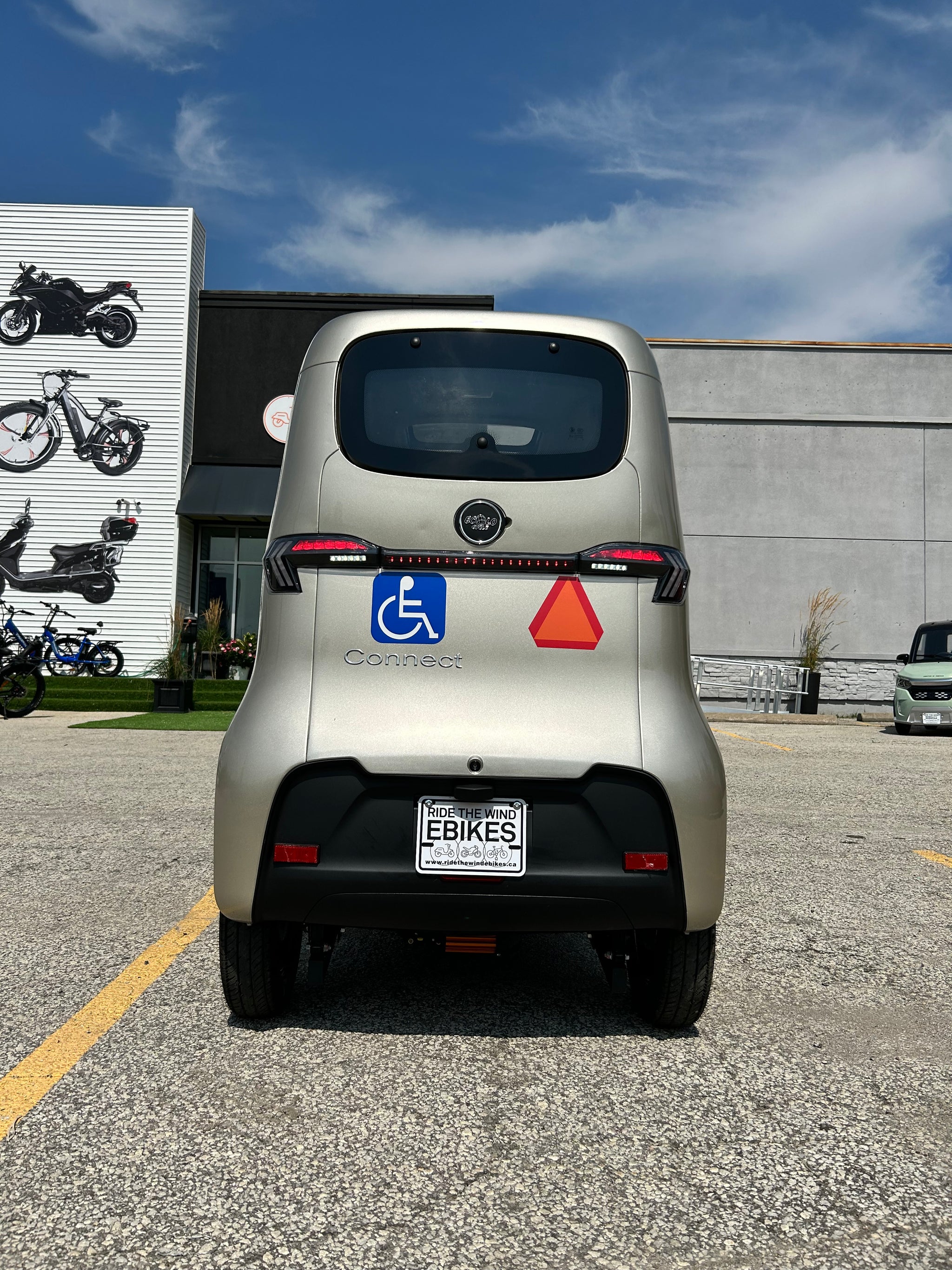 Ecolo Connect Enclosed Mobility Scooter – Ride the Wind Ebikes