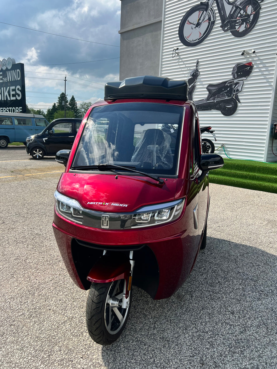 3 Wheel NEXA Enclosed Mobility Scooter with Handle Bars