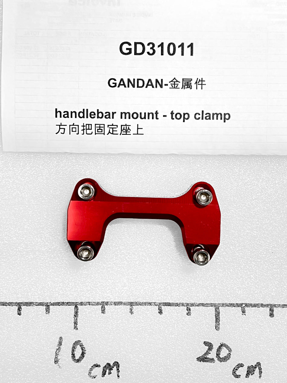 Emmo Gandan - Handlebar Mount - Top Clamp