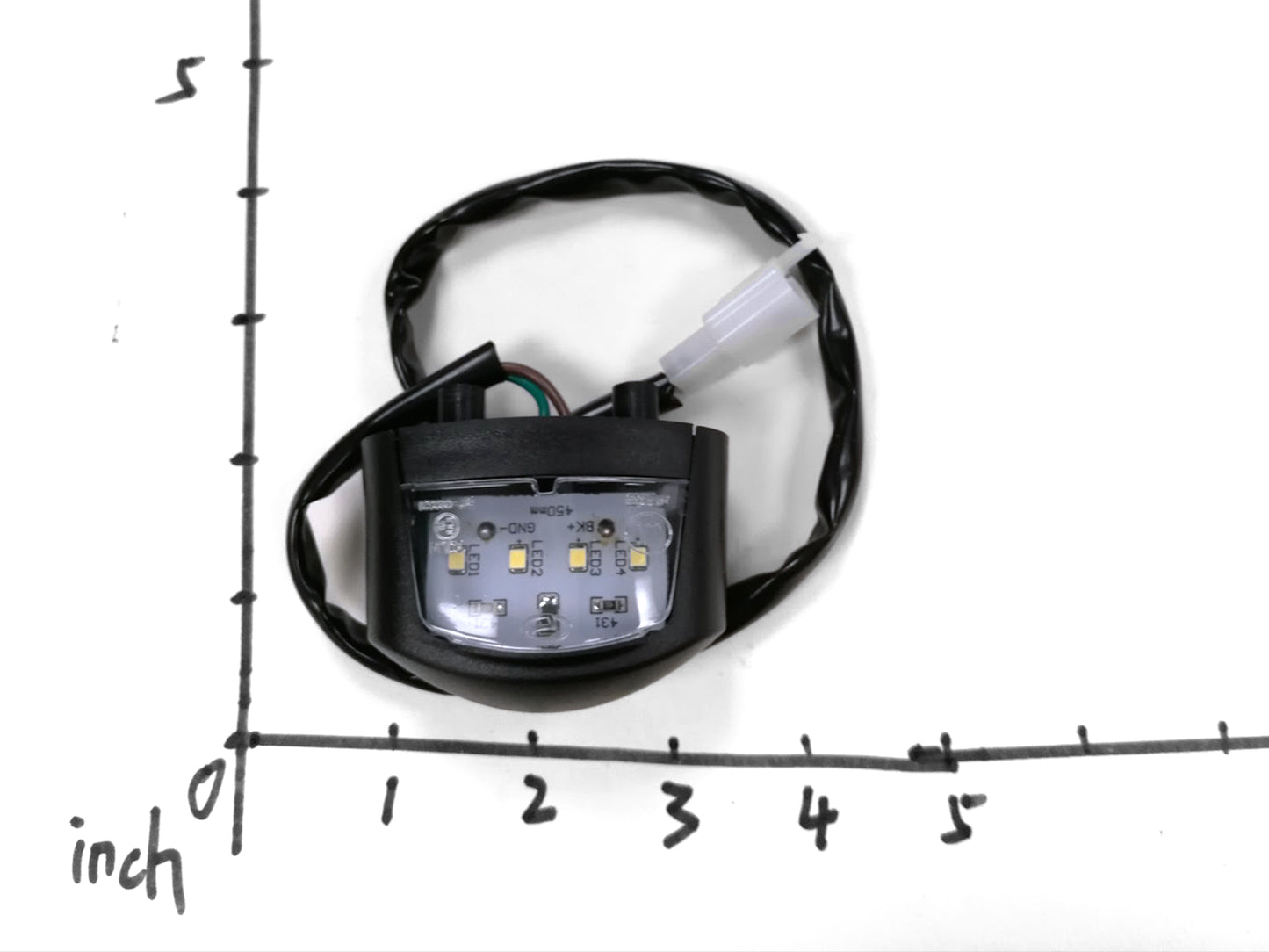 Emmo Zone GTS/Max - License Light Assembly – Ride the Wind Ebikes