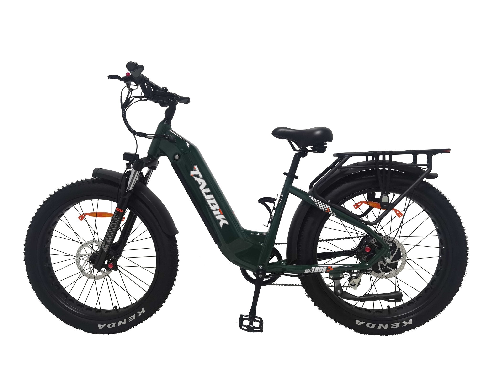 2024 Taubik Tour Ebike UL 2849 Approved Electric Bicycle Step Thru Fat Tire Black